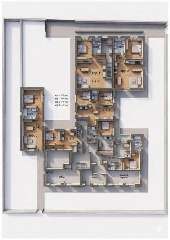 APPARTAMENTO di 6 vani e di 450 mq (FIRENZE) rif. AAJ432
