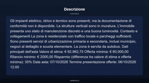 Immobile in asta di 78 m² in vendita a Longone al Segrino - Foto 18