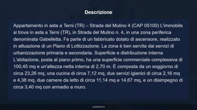 Immobile in asta di 100 m², box auto in vendita a Terni - Foto 17