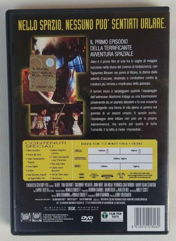 DVD ALIEN EDIZIONE DEL 20°ANNIVERSARIO Ridley Scott Twentieth Century Fox, 2000 - Foto 3