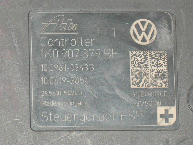1K0614517CP ABS POMPA GOLF AUDI TT1 1K0614517CP 10.0212-0651.4 1K0907379BE - Foto 3