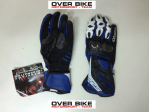 Guanti Moto Alpinestars SP-2 Pelle Tg S Bianco Nero Blu