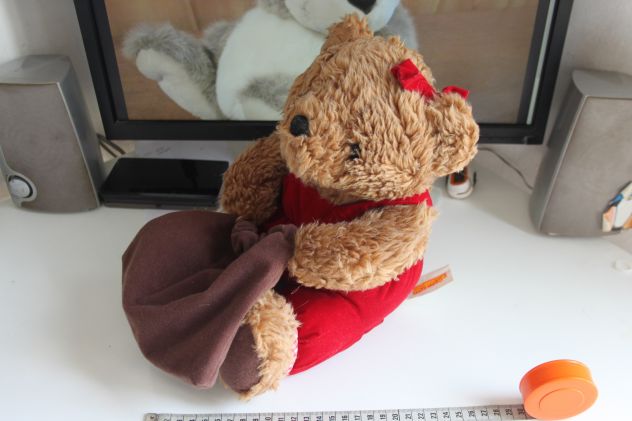 Peluche animali volpe ragno orso pinguino maialino Entra e scegli usati - Foto 3