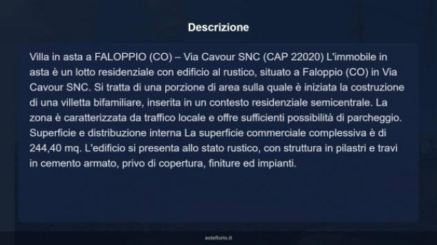 Immobile in asta di 244 m², box auto doppio in vendita a Faloppio - Foto 15
