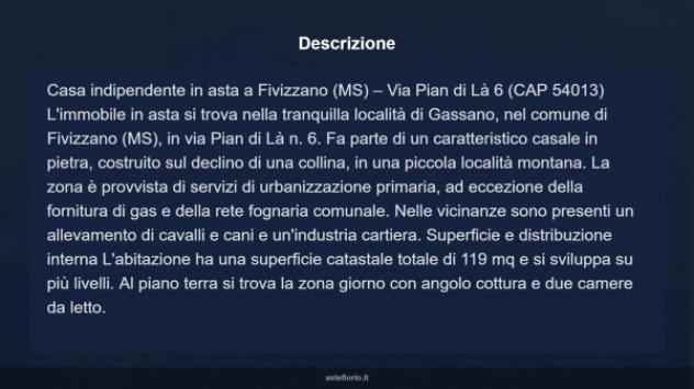 Immobile in asta di 119 m² in vendita a Fivizzano - Foto 8