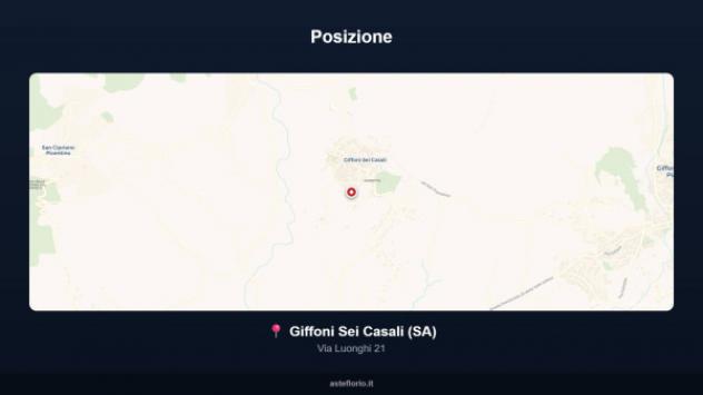 Immobile in asta di 935 m² con più di 5 locali e box auto in vendita a Giffoni Sei Casali - Foto 13