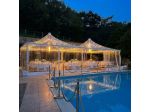 Noleggio gazebo e pagode pvc crystal per eventi, matrimoni e feste Lago di Como