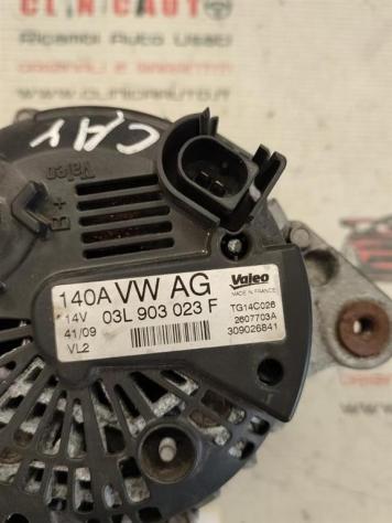 ALTERNATORE VOLKSWAGEN Golf 6 Berlina 03L903023F CAY diesel 1598 (0812) - Foto 3
