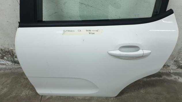 PORTIERA POSTERIORE SINISTRA CITROEN C3 Serie SENZA FASCIA (16) - Foto 6