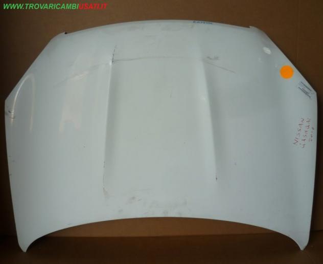 COFANO ANT. BIANCO NISSAN QASHQAI (J10E) Carrozzeria Lamierati esterni Cofano Cofano ant. NISSAN - QASHQAI - 01-12-2006 - 01-03-2010, NISSAN - QAS