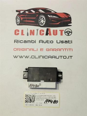 CENTRALINA SENSORI DI PARCHEGGIO VOLKSWAGEN Passat Variant B8 (3G5, CB5) 5Q0919294H DCX (14)