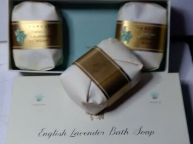 CONFEZIONE SAPONE PER TOILETTE VINTAGE INGHILTERRA - Foto 6