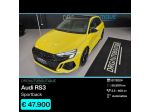 Audi RS3 SPB GIALLO PITONE/TETTO/SCARICHI
