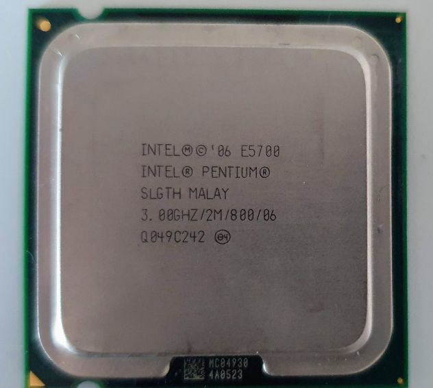 PROCESSORE - CPU INTEL DUAL CORE E5700 2MB Cache 3.00GHz 800Mhz 64BIT