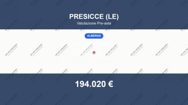 Immobile in asta di 300 m² in vendita a Presicce-Acquarica