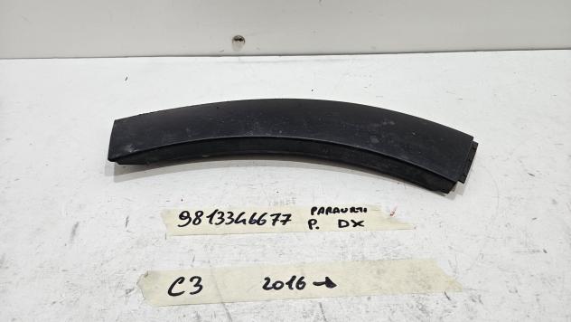 MODANATURA PARAURTI POSTERIORE DESTRA CITROEN C3 Serie 9813346677 (16)