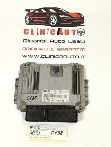 CENTRALINA MOTORE FIAT Bravo 2° Serie 51849378 0281014455 198A2000 diesel 1598 (0710)