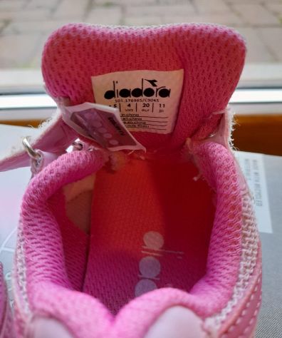 scarpa ginnastica tg 20 Diadora rosa - Foto 6