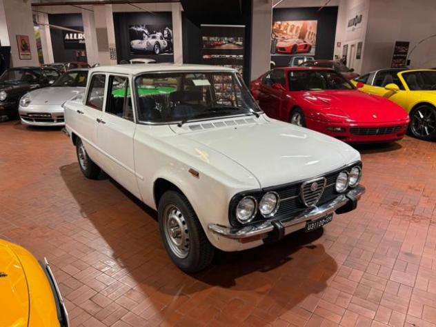 ALFA ROMEO Giulia Nuova Super 1300 UNICO PROPRIETARIO-Plastiche originali-Book rif. 23738897
