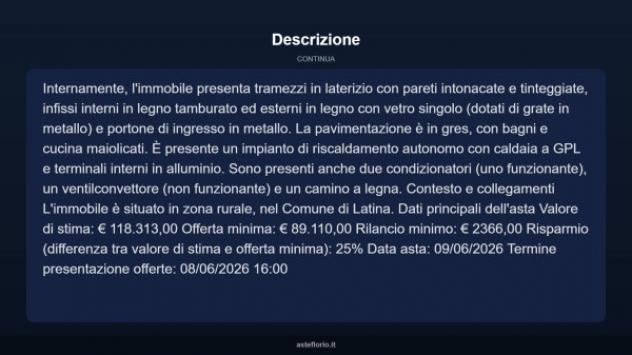 Immobile in asta di 105 m² in vendita a Latina - Foto 17