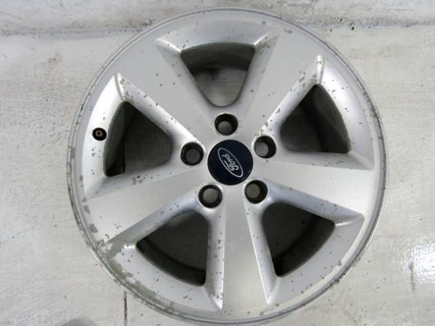 1491419 CERCHIO IN LEGA 16 POLLICI 5 FORI 61/2JX16H2 ET 52.5 FORD FOCUS 1.6 D 80KW 5M 5P (2005) RICAMBIO USATO INTERASSE 5X108 VERNICE LEGGERMENTE SCR - Foto 2