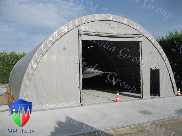TENDONI STRUTTURE IN PVC PER USO STALLE BESTIAME 6 X 20 - Foto 8