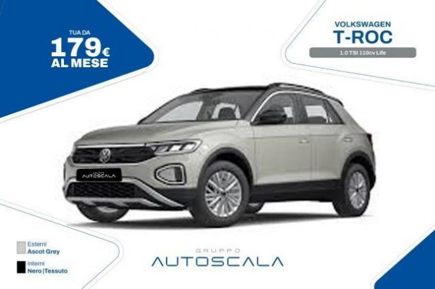 VOLKSWAGEN T-Roc 1.0 TSI 110cv Life rif. 23921644