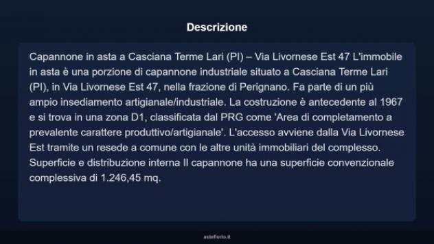 Immobile in asta di 1246 m² in vendita a Casciana Terme Lari - Foto 9