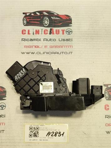 SERRATURA ANTERIORE SINISTRA VOLVO S80 2° Serie 31253661 986896-103 (06)