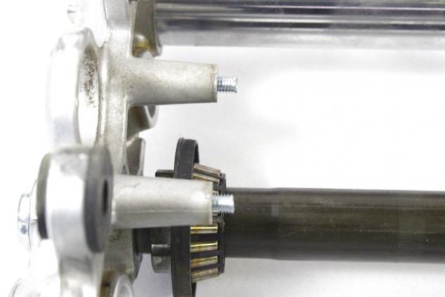 SUZUKI DR 650 5113012E20000 5114012E20000 FORCELLA ANTERIORE SP44A 92 - 94 FRONT FORK BULLONI BLOCCHETTO DA RIMUOVERE - Foto 3