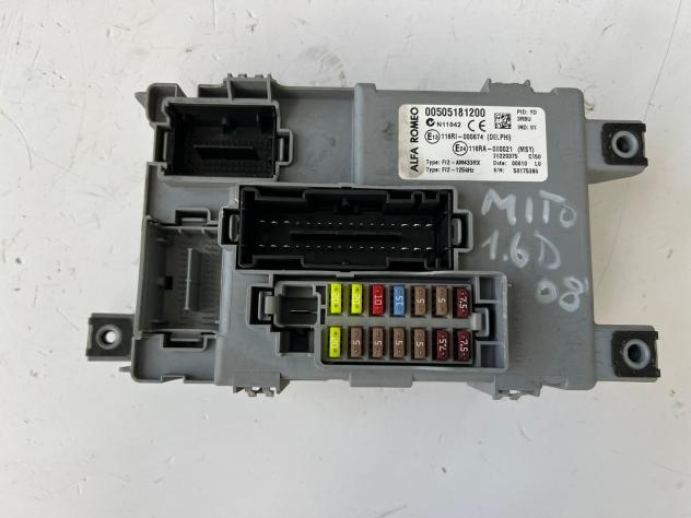 CENTRALINA PORTA FUSIBILI ALFA ROMEO Mito Serie (955_) 00505181200 diesel 1.6 (08)