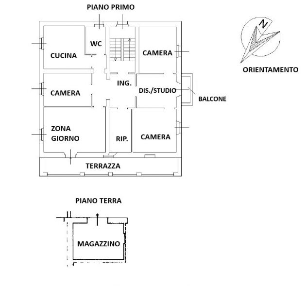 Rif. S2694 - Siena – Palazzo Diavoli - Terrazza e magazzino - Foto 10
