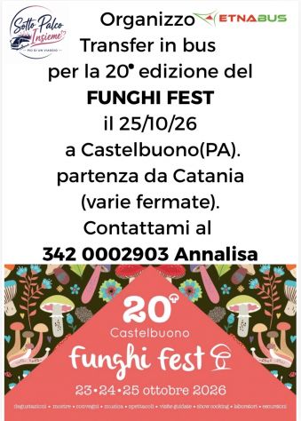 Funghi Fest Sagra del fungo a Castelbuono (PA)