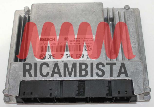 0261209077 BMW E66 750i 4.8 centralina motore Bosch