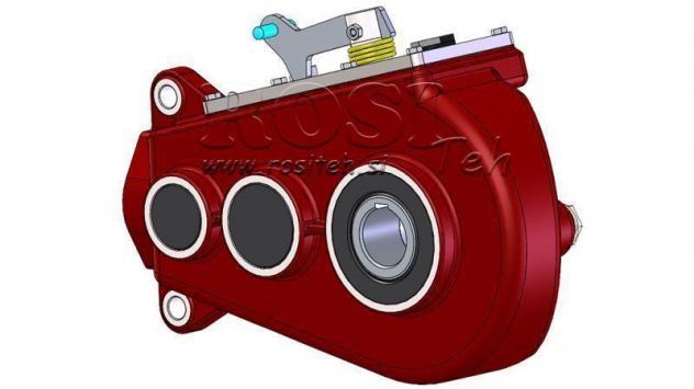 -RIDUTTORE - MOLTIPLICATORE RT4002V PER MOTORE IDRAULICO - Foto 3