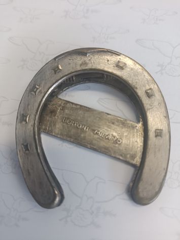 Totocalcio Bertone ferro cavallo fermacarte '70 - Foto 2