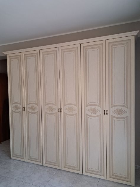 Comodini Coppia Bianco Frassino o Trittico con Comò - Foto 8