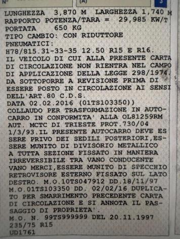 Jeep CJ-7 RENEGADE! LEGGERE DESCRIZIONE! AUTOCARRO - Foto 2