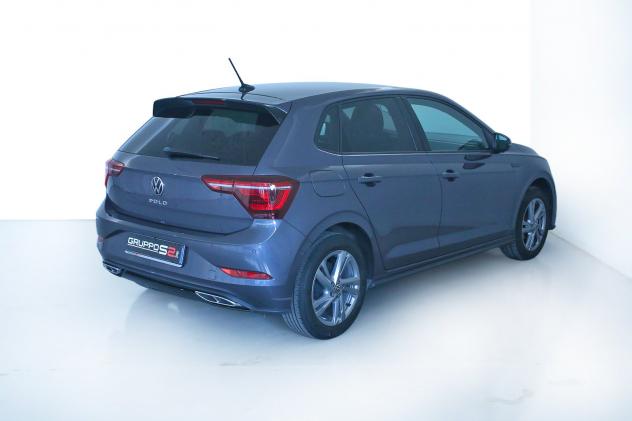Volkswagen Polo 1.0 TSI R-Line Fari IQ.Light LED Matrix/Tech Pack/Ambient Light/Park Assist/Cerchi in lega "Valencia" 6,5 J x 16" Galvano Grey, Volksw - Foto 4