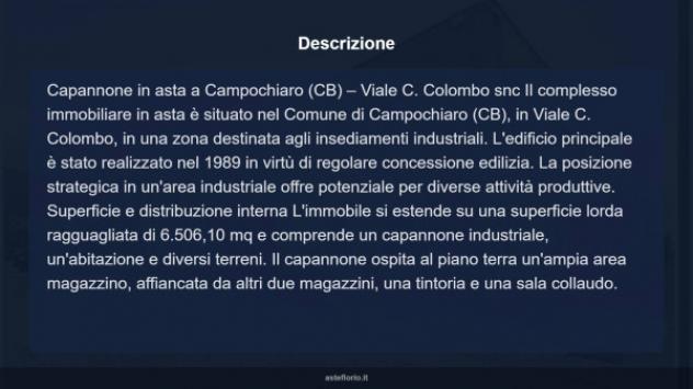 Immobile in asta di 6506 m² in vendita a Campochiaro - Foto 4