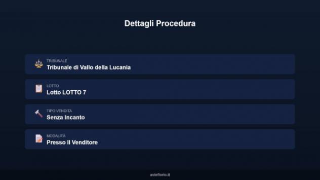 Immobile in asta di 457 m² con più di 5 locali in vendita a Ascea - Foto 13