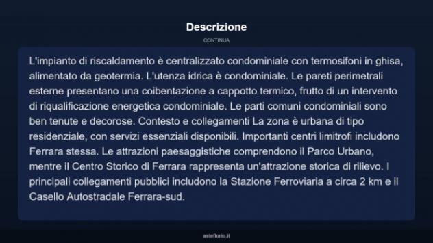 Immobile in asta di 95 m², box auto in vendita a Ferrara - Foto 5