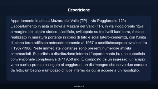 Immobile in asta di 119 m² in vendita a Mazara del Vallo - Foto 4