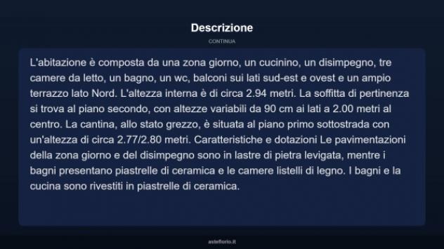 Immobile in asta di 216 m² con più di 5 locali in vendita a Montegiorgio - Foto 14
