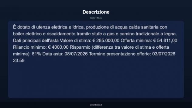 Immobile in asta di 129 m² in vendita a Orbetello - Foto 17