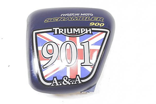 COVER LATERALE SINISTRA TRIUMPH SCRAMBLER 900 2006 - 2017 T2309410 LEFT SIDE PANEL ATTACCO DANNEGGIATO