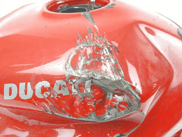 SERBATOIO CARBURANTE DUCATI SUPERSPORT 939 S 2017 - 2018 58612531BA FUEL TANK AMMACCATO - Foto 7