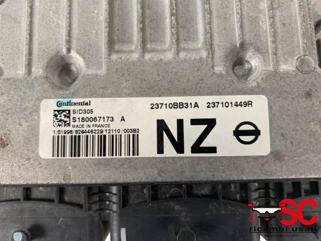 CENTRALINA MOTORE NISSAN Qashqai 2° Serie 23710BB31A diesel (1013) - Foto 3