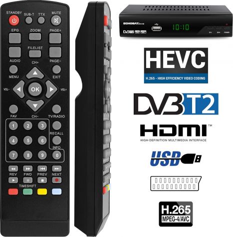 Decoder Digitale Terrestre DVB T2  HDHDMI - Foto 4