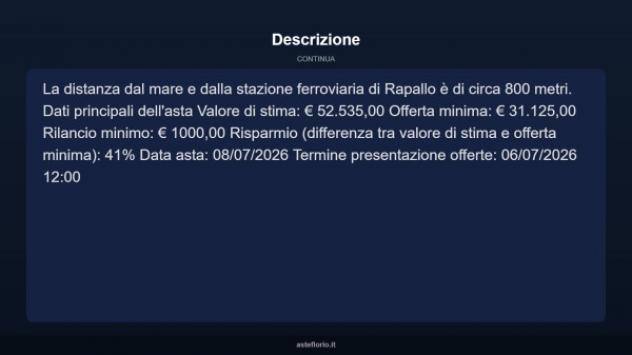 Immobile in asta di 25 m² in vendita a Rapallo - Foto 8